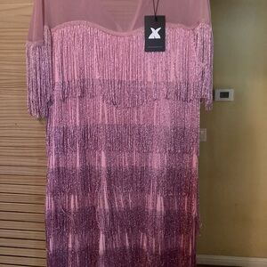 Flapper style dress with tags